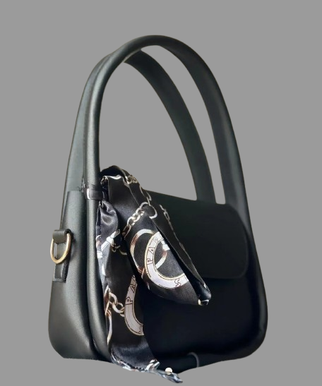 Girls’ PU Leather Plain Hand Bag