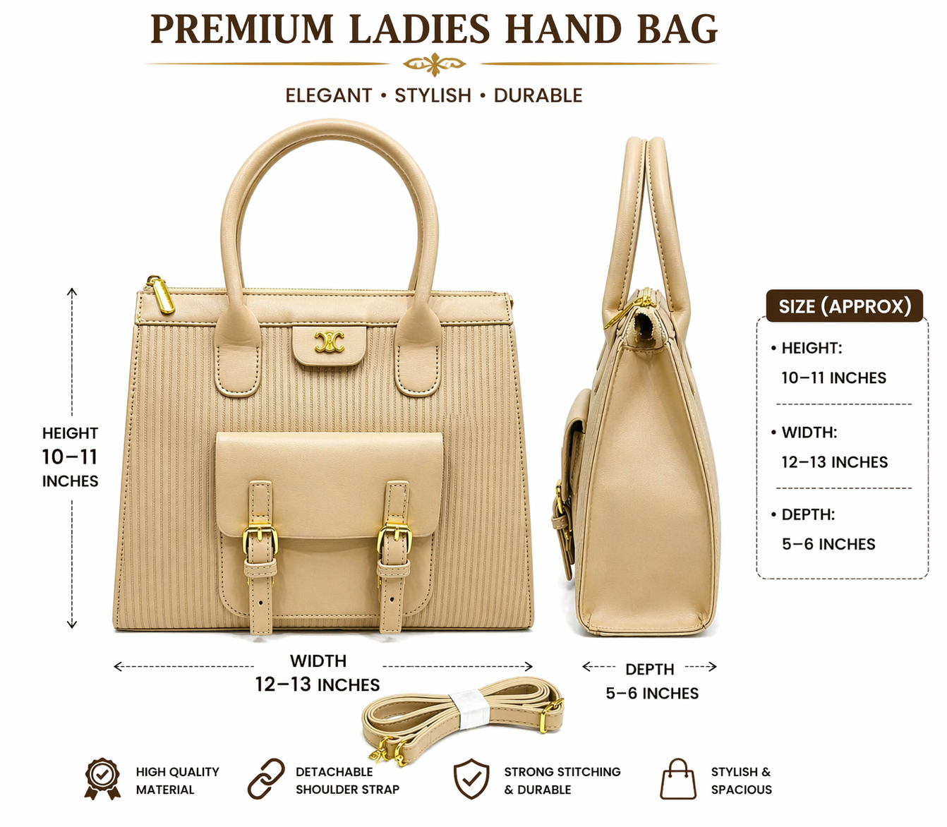 Premium Structured Tote
