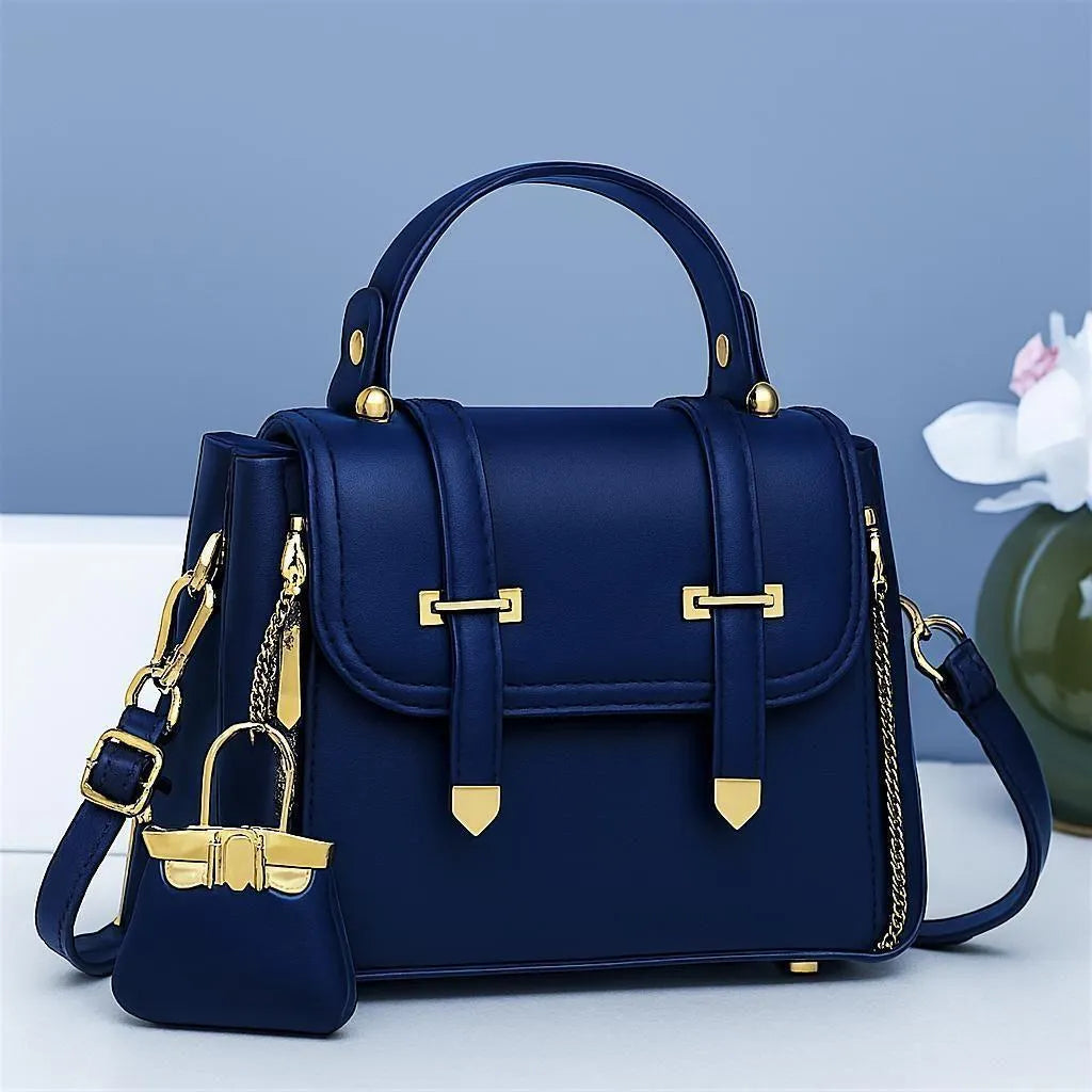 Girls’ Rexine Plain Hand Bag