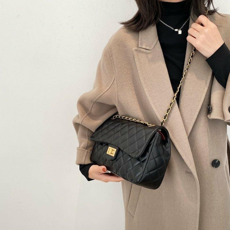 Girls’ PU Leather Embroidered Shoulder Bag