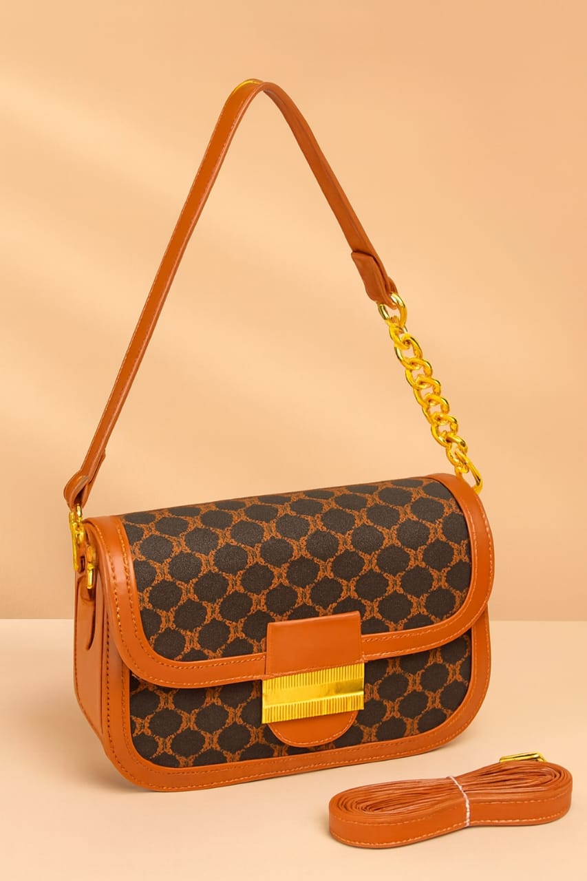 Women’s Stylish PU Leather Shoulder Bag