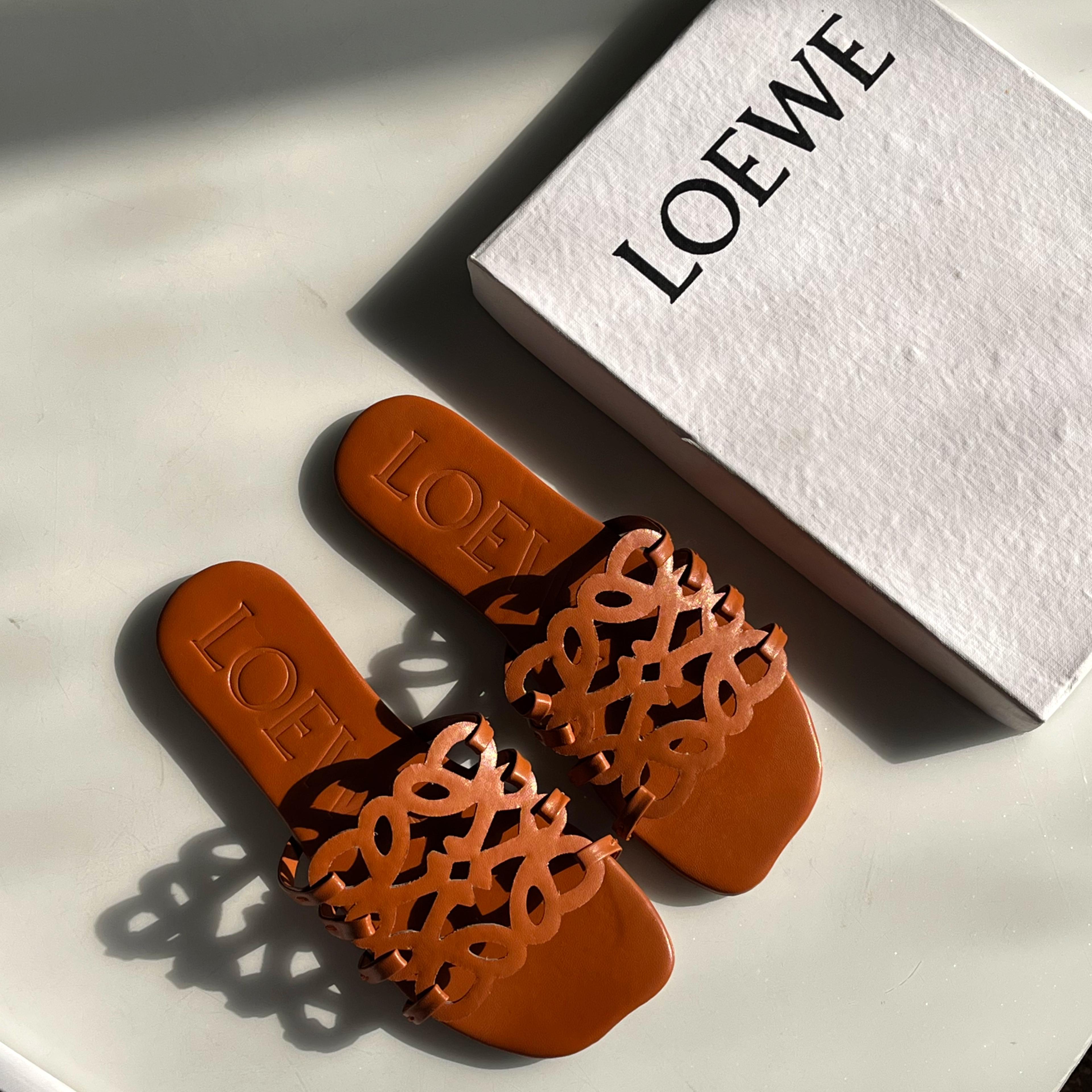 Luxury Cutwork Flat Slippers