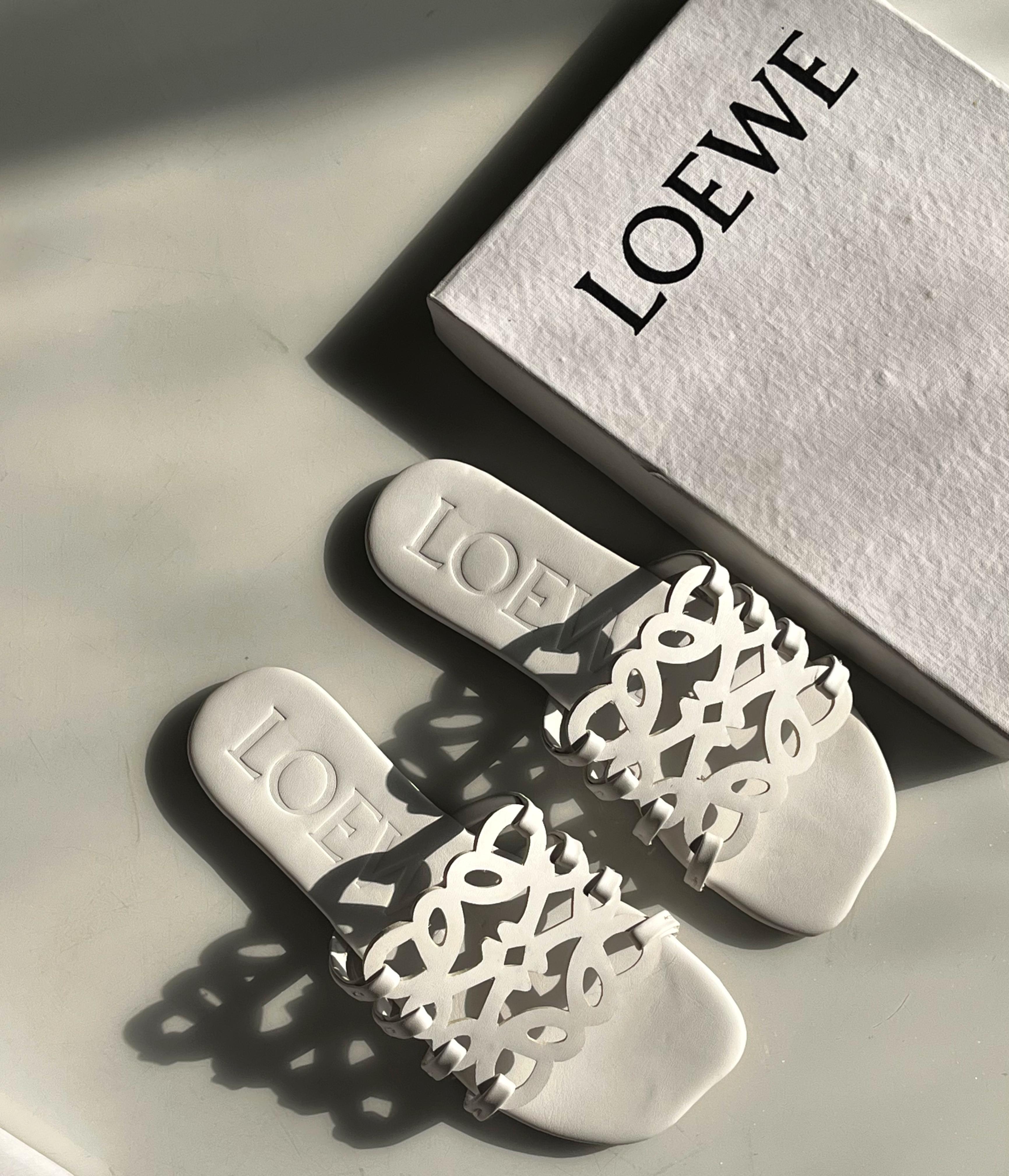 Luxury Cutwork Flat Slippers