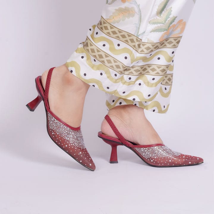 Luxury Rhinestone Pointed Heels