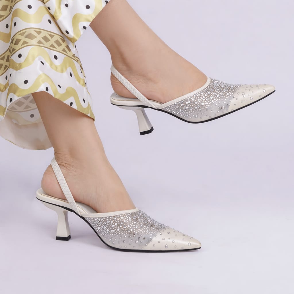 Luxury Rhinestone Pointed Heels