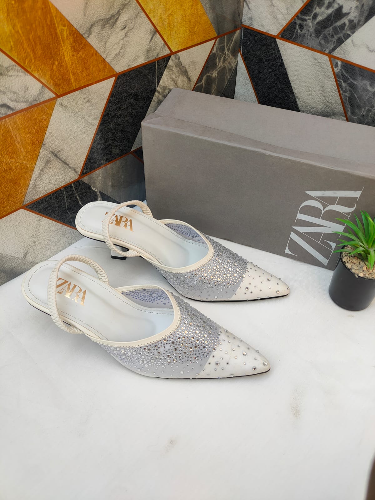 Luxury Rhinestone Pointed Heels