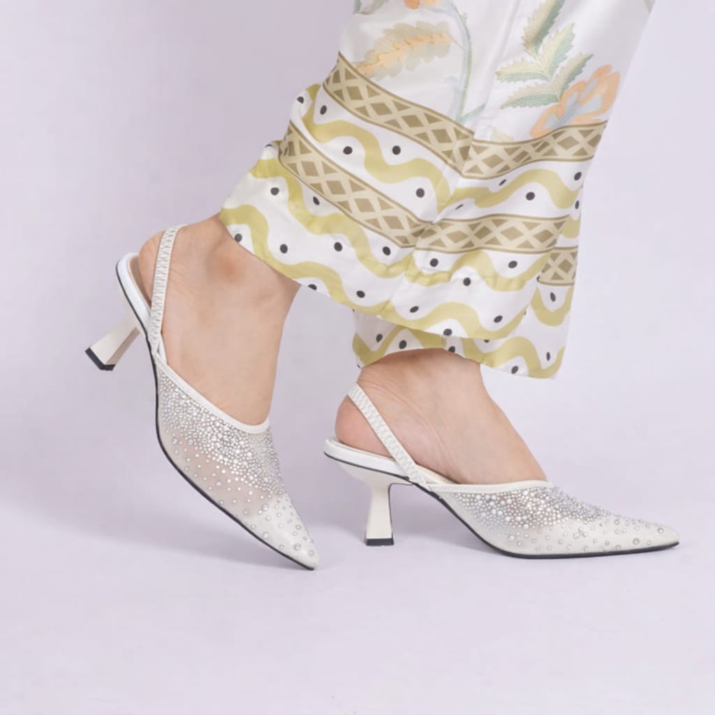 Luxury Rhinestone Pointed Heels