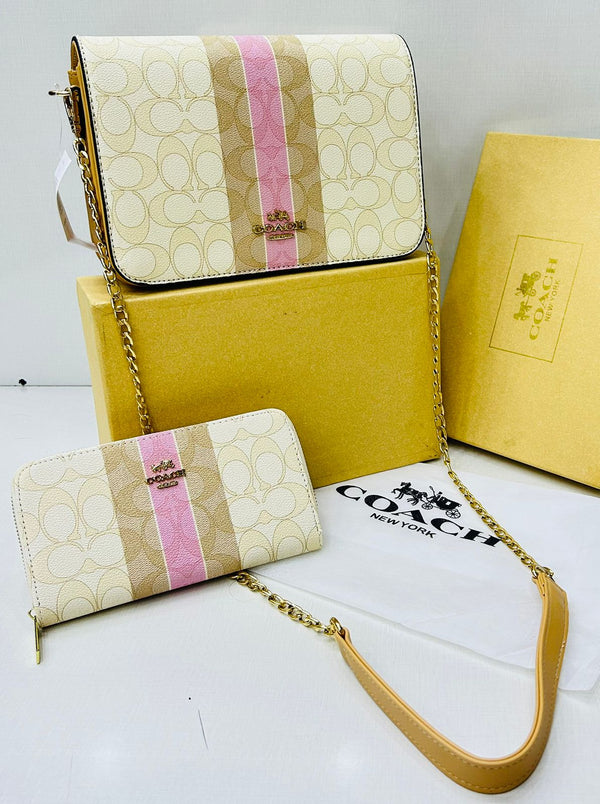 Elegant Chain Shoulder Handbag Set
