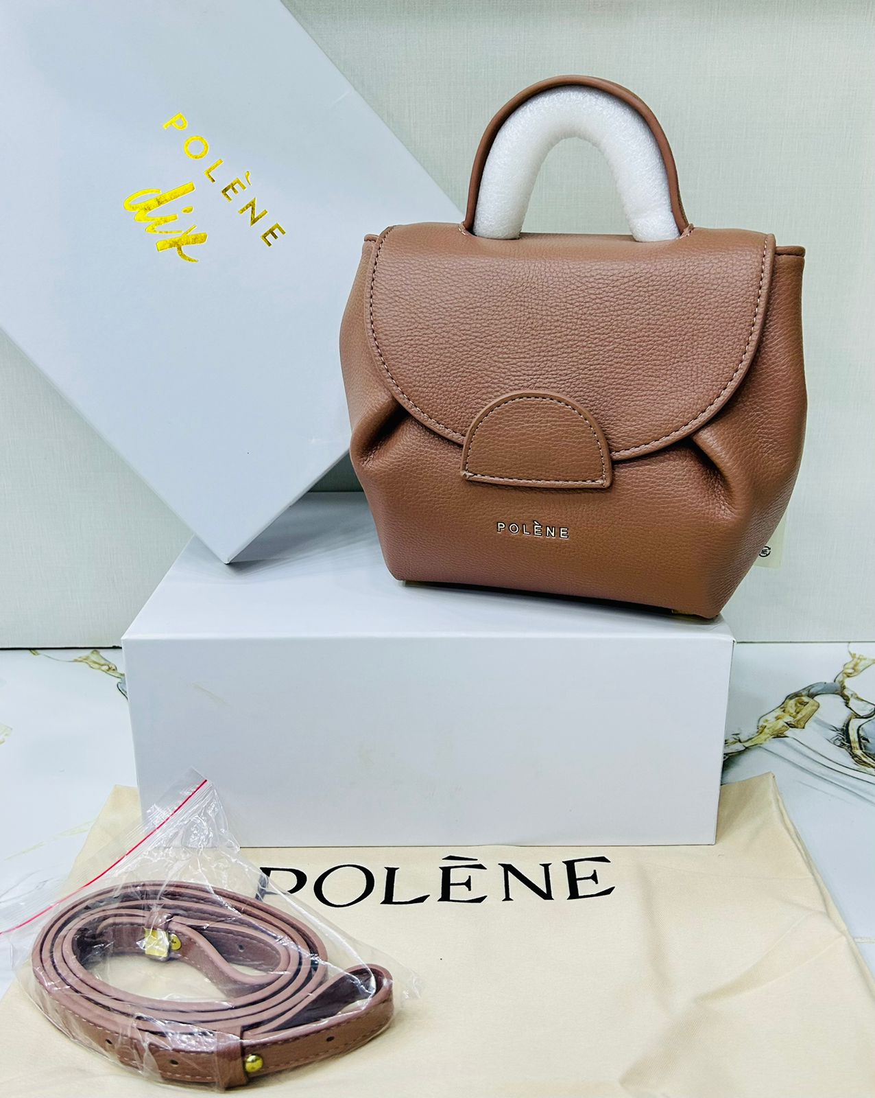 Elegant Cream Handbag