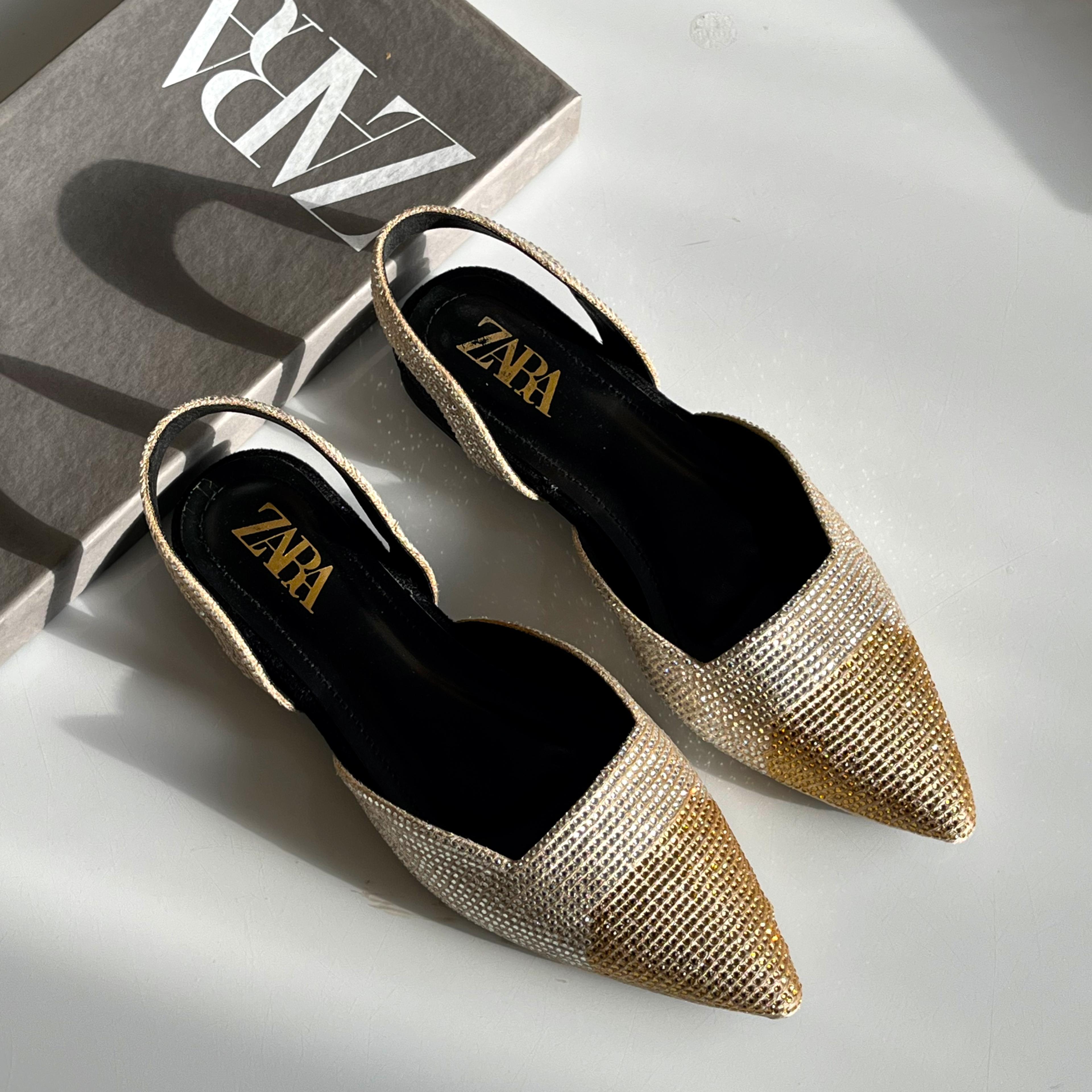 Luxury Rhinestone Flats