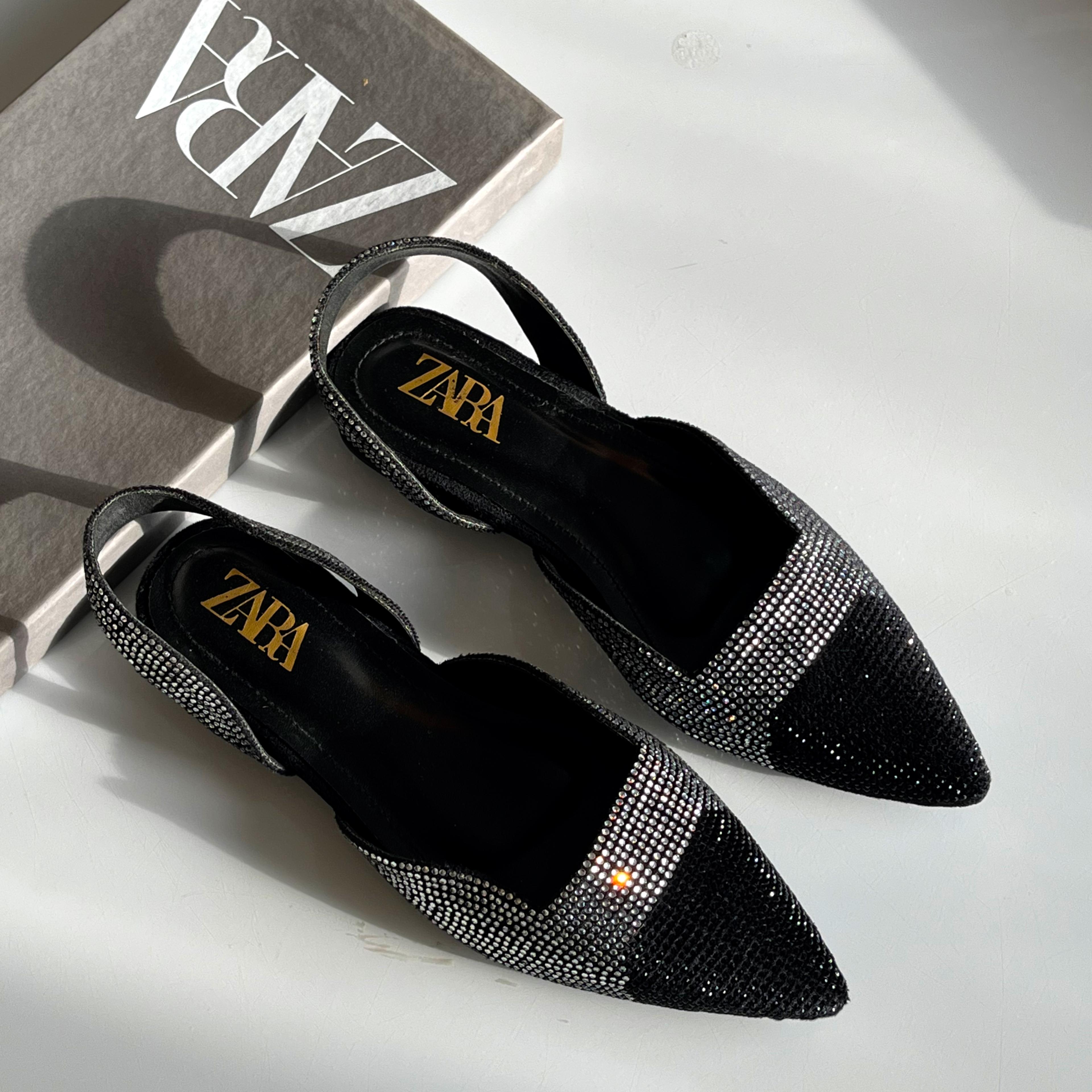 Luxury Rhinestone Flats