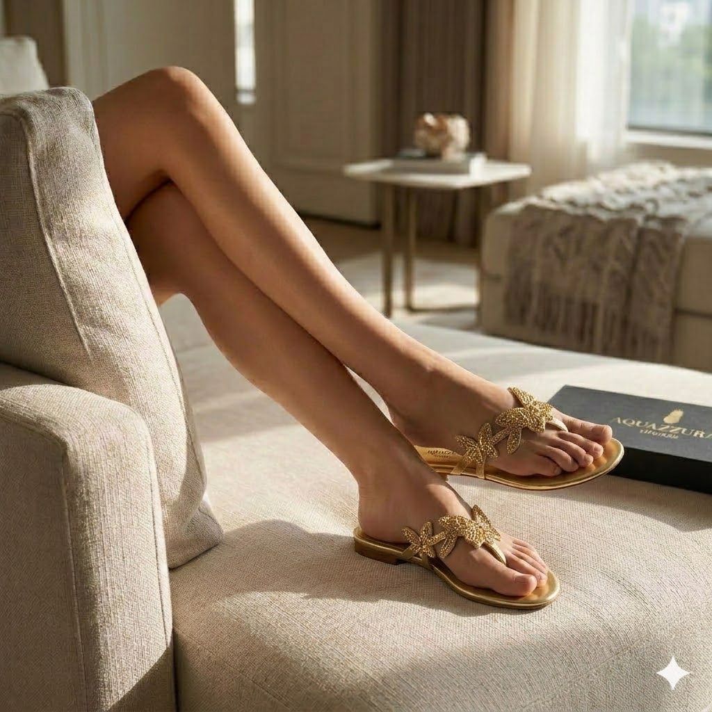 Elegant Rhinestone Sandals