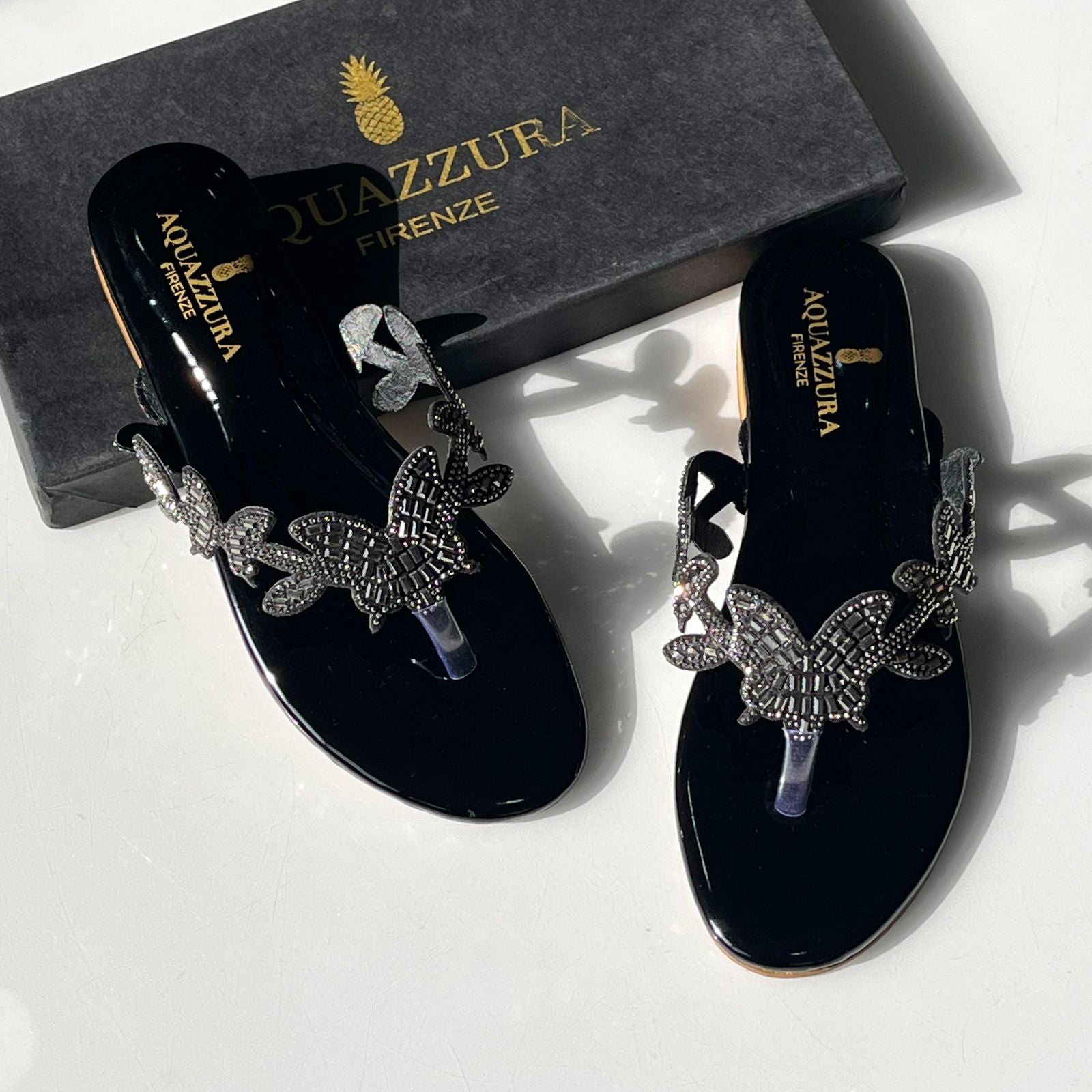 Elegant Rhinestone Sandals