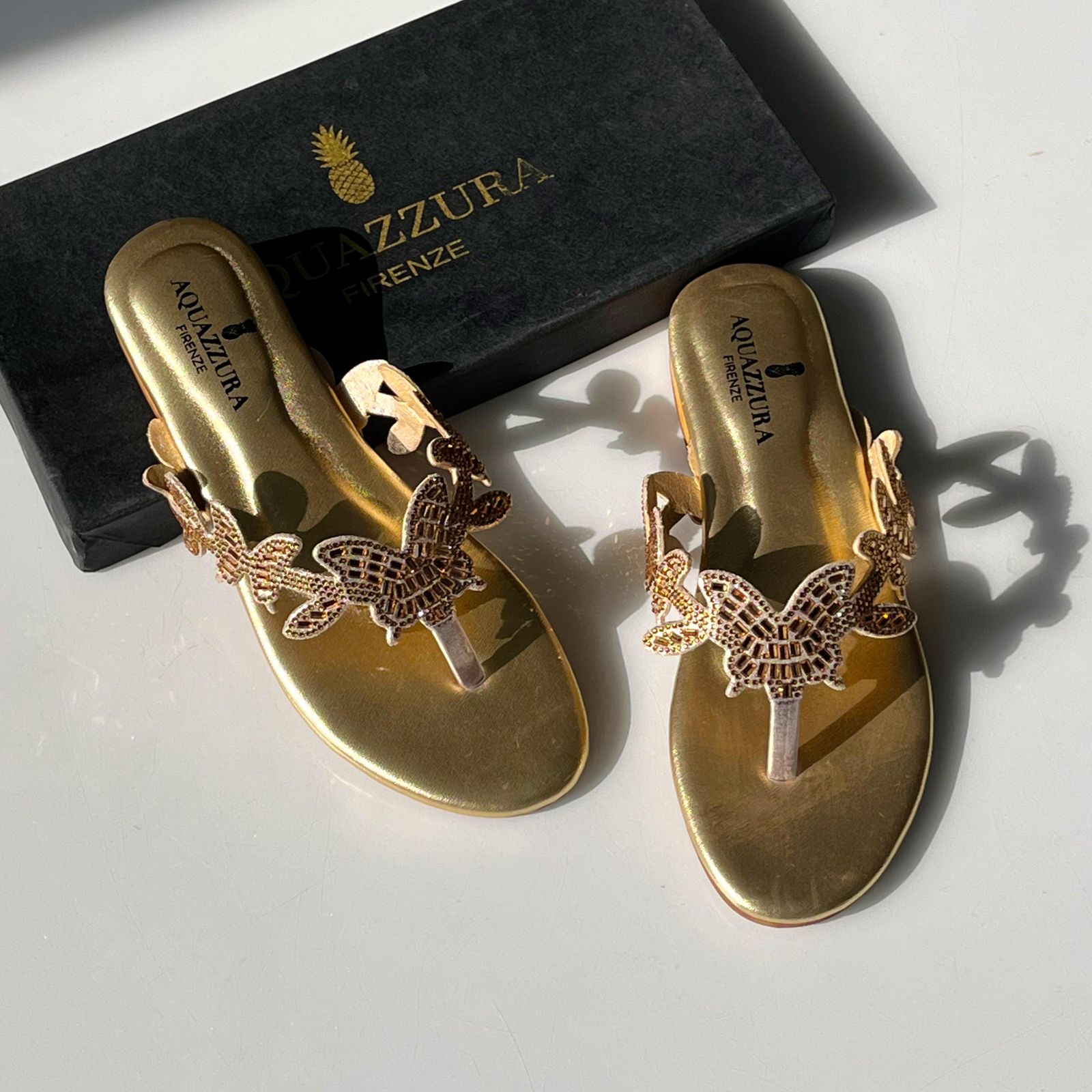 Elegant Rhinestone Sandals