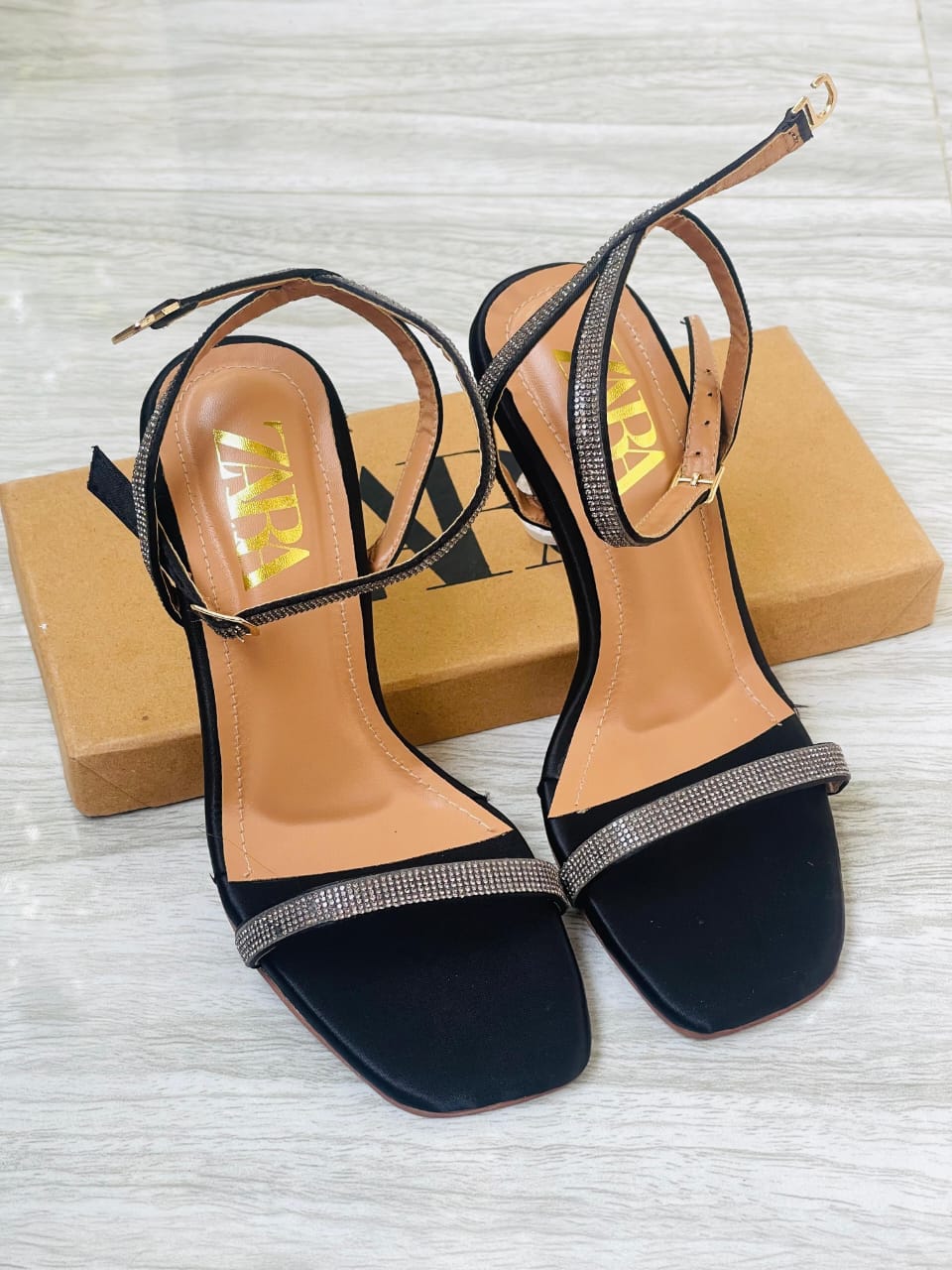Elegant  Rhinestone Heels
