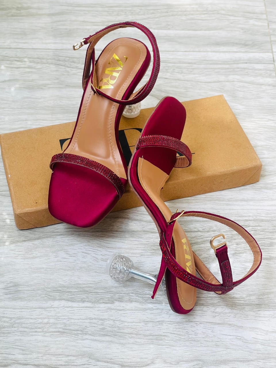 Elegant  Rhinestone Heels