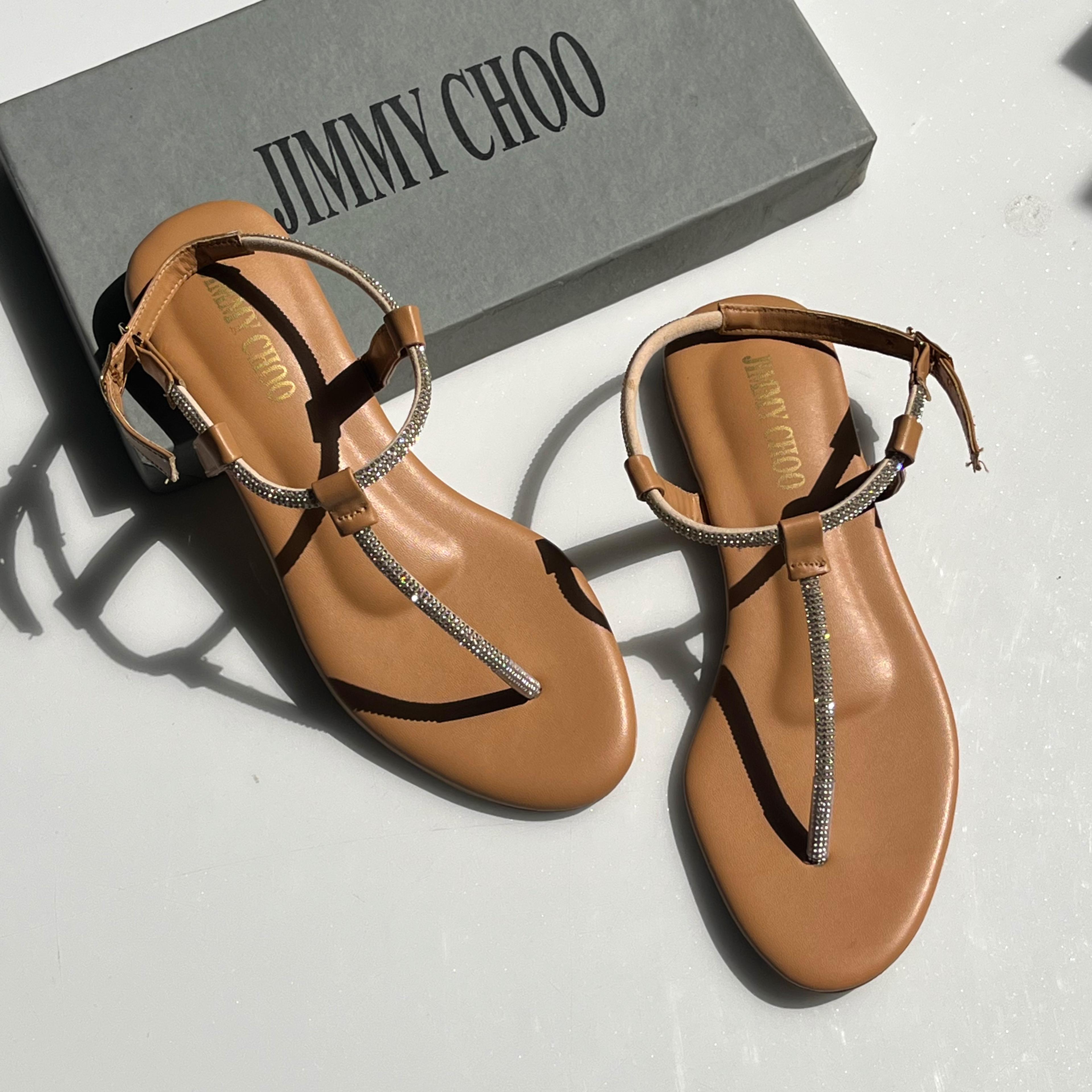 Elegant Rhinestone Sandals