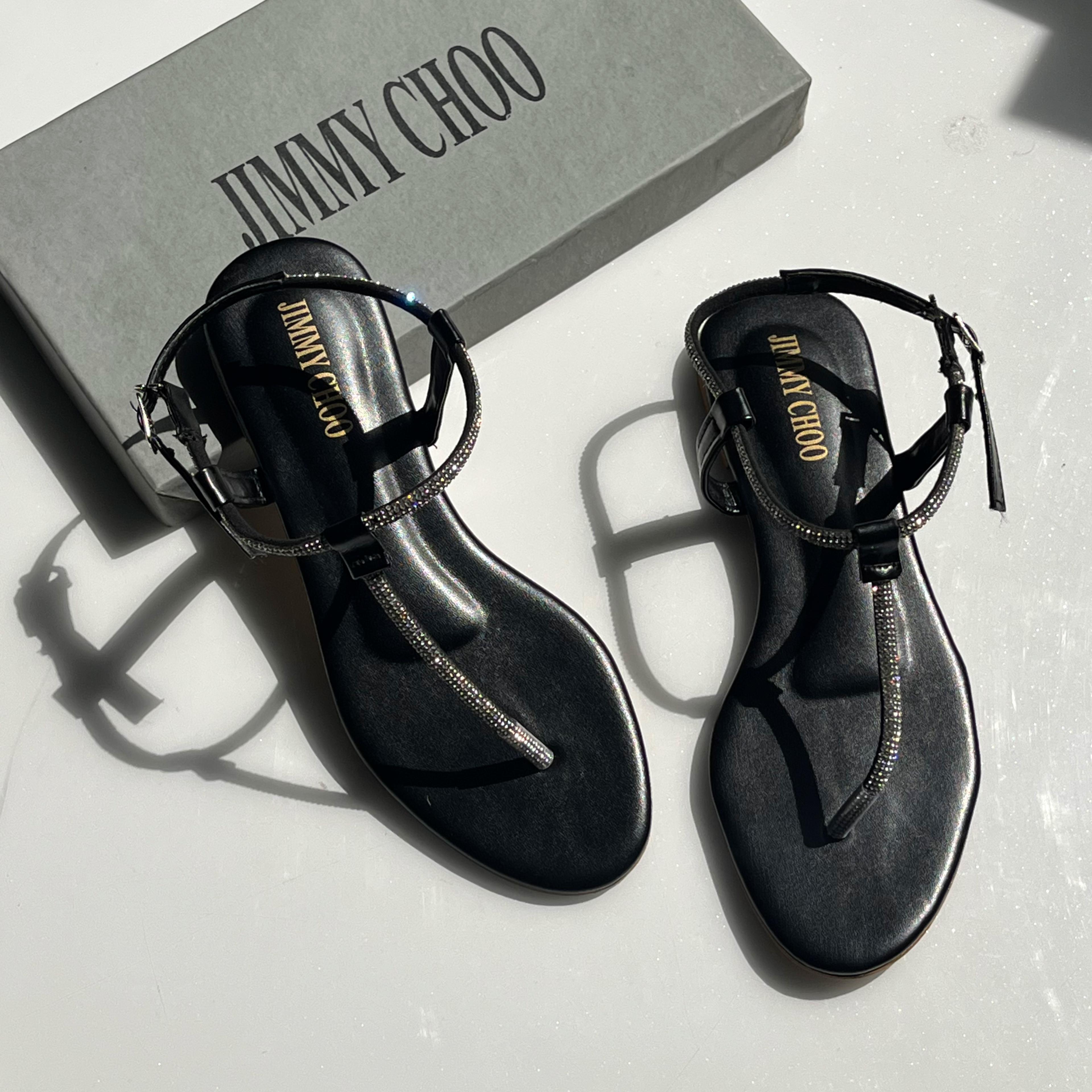 Elegant Rhinestone Sandals