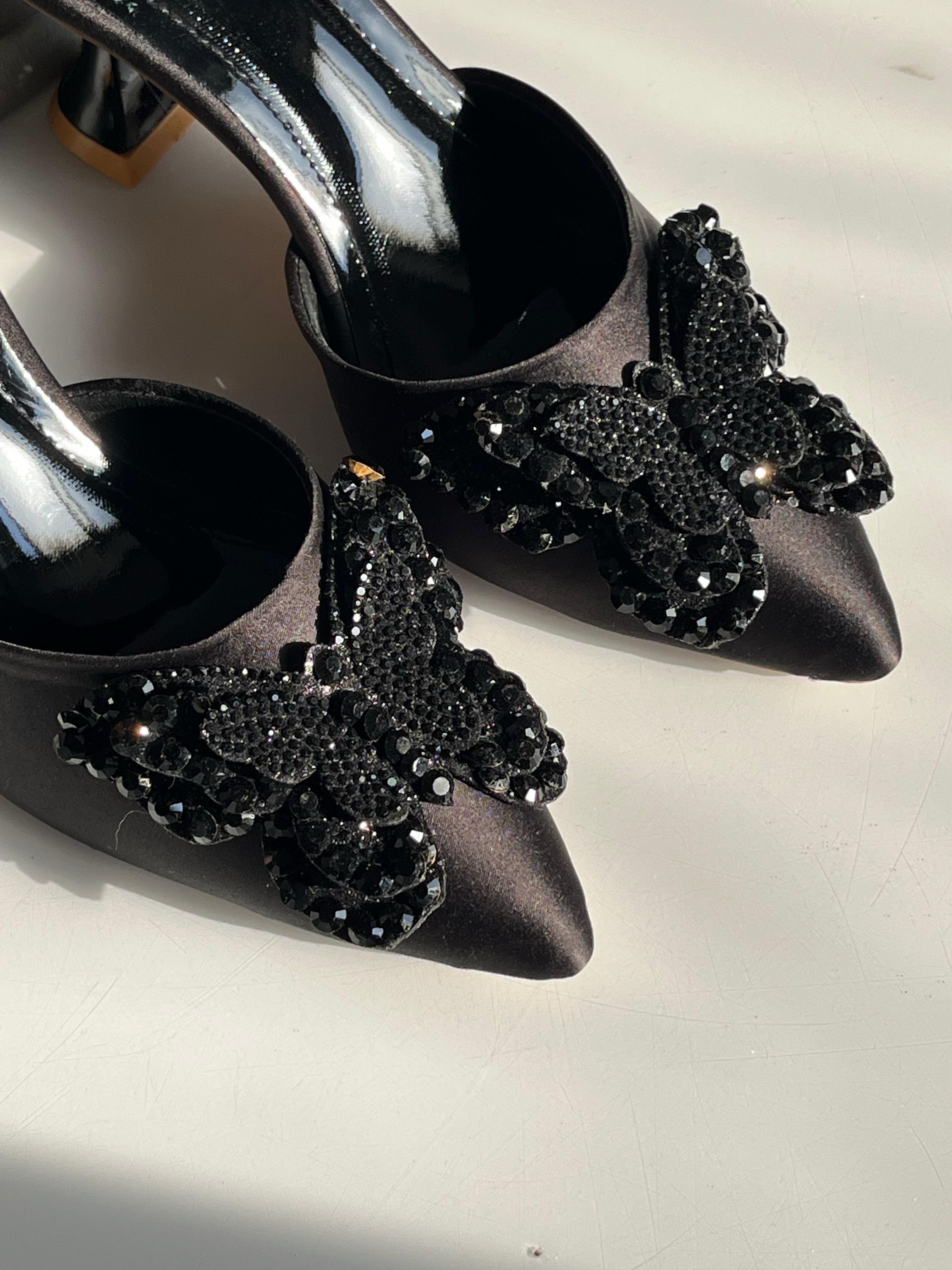 Luxury Butterfly Heels