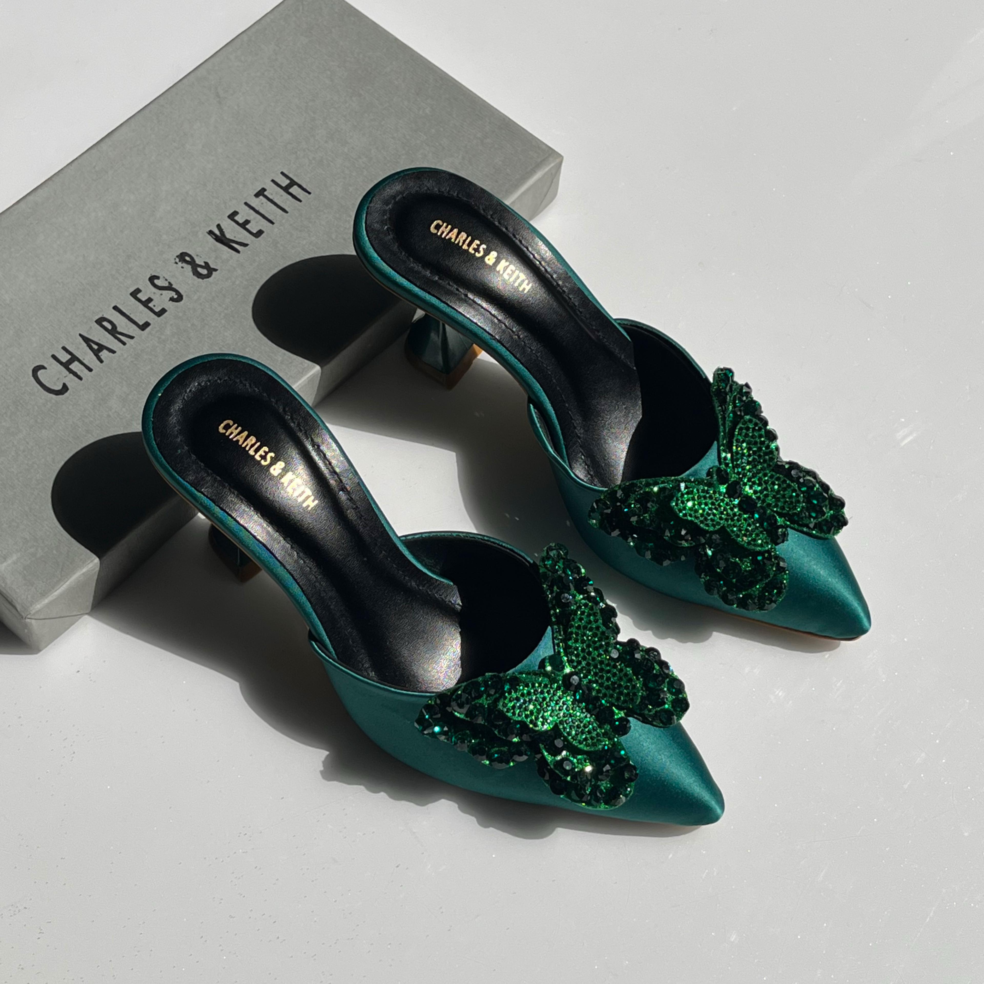 Luxury Butterfly Heels