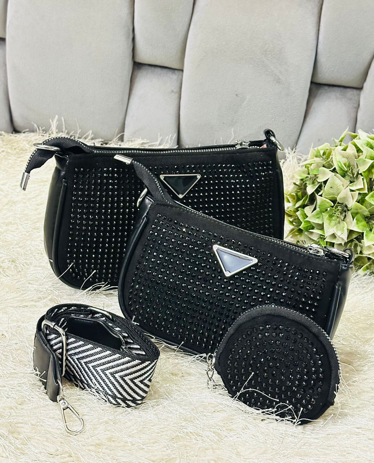 Luxury Crystal Shoulder Bag