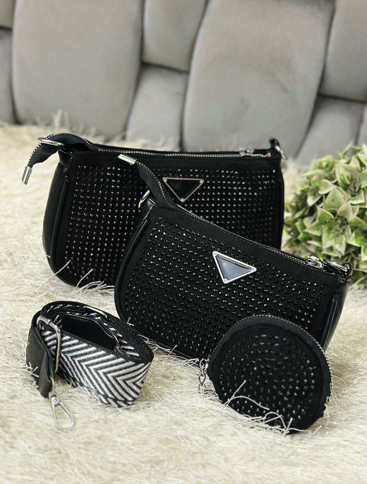 Luxury Crystal Shoulder Bag