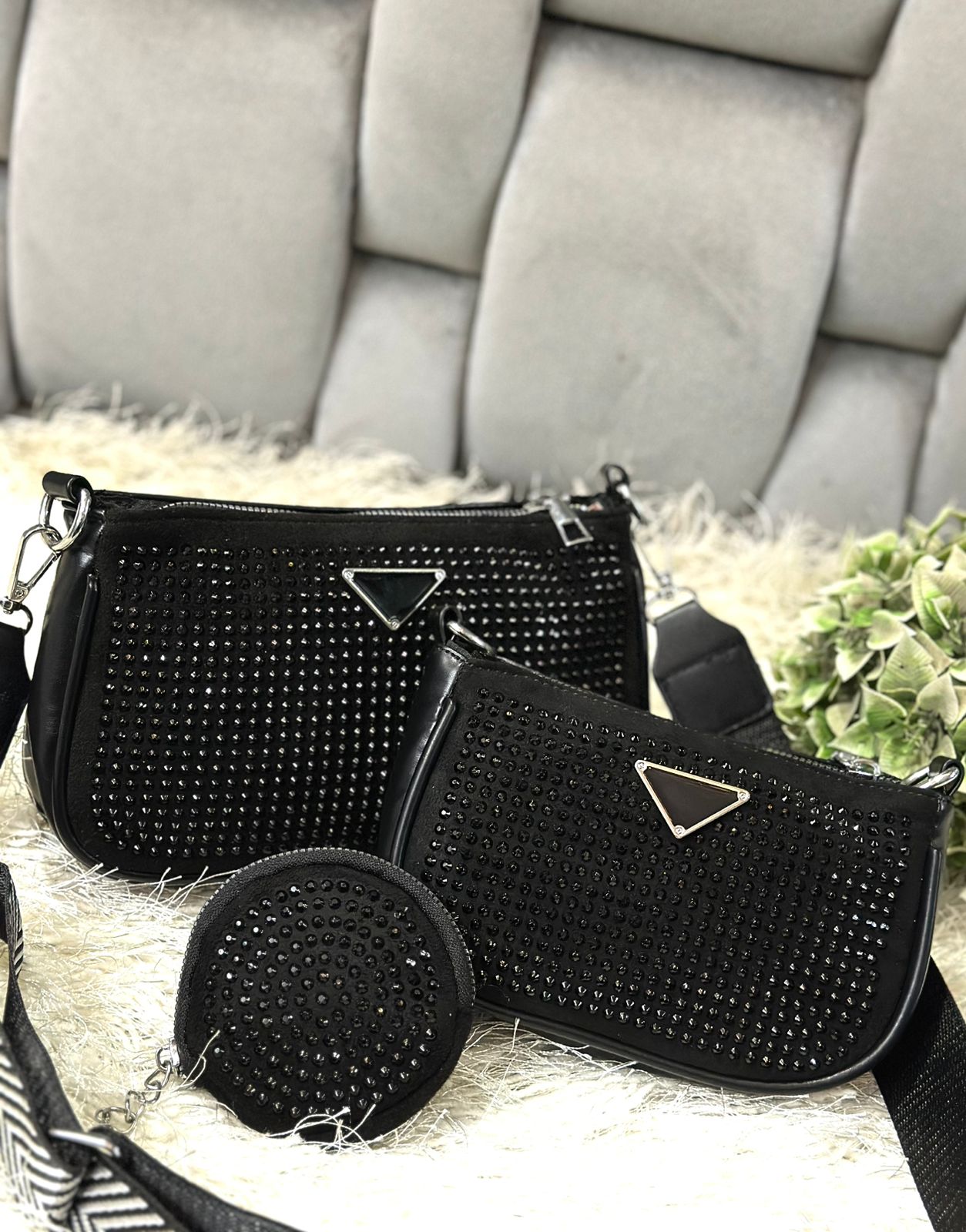 Luxury Crystal Shoulder Bag
