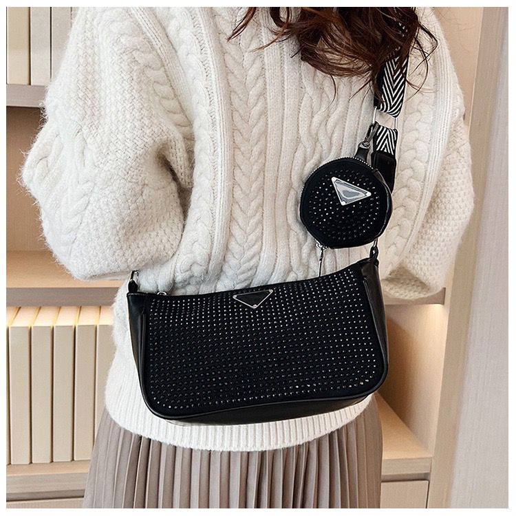 Luxury Crystal Shoulder Bag