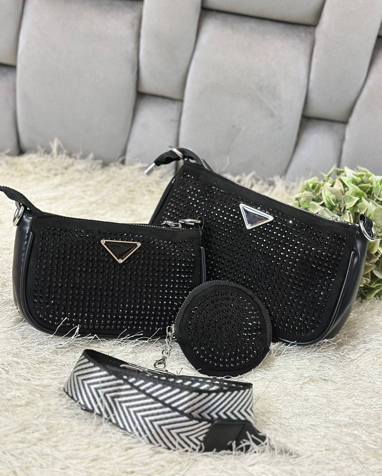 Luxury Crystal Shoulder Bag