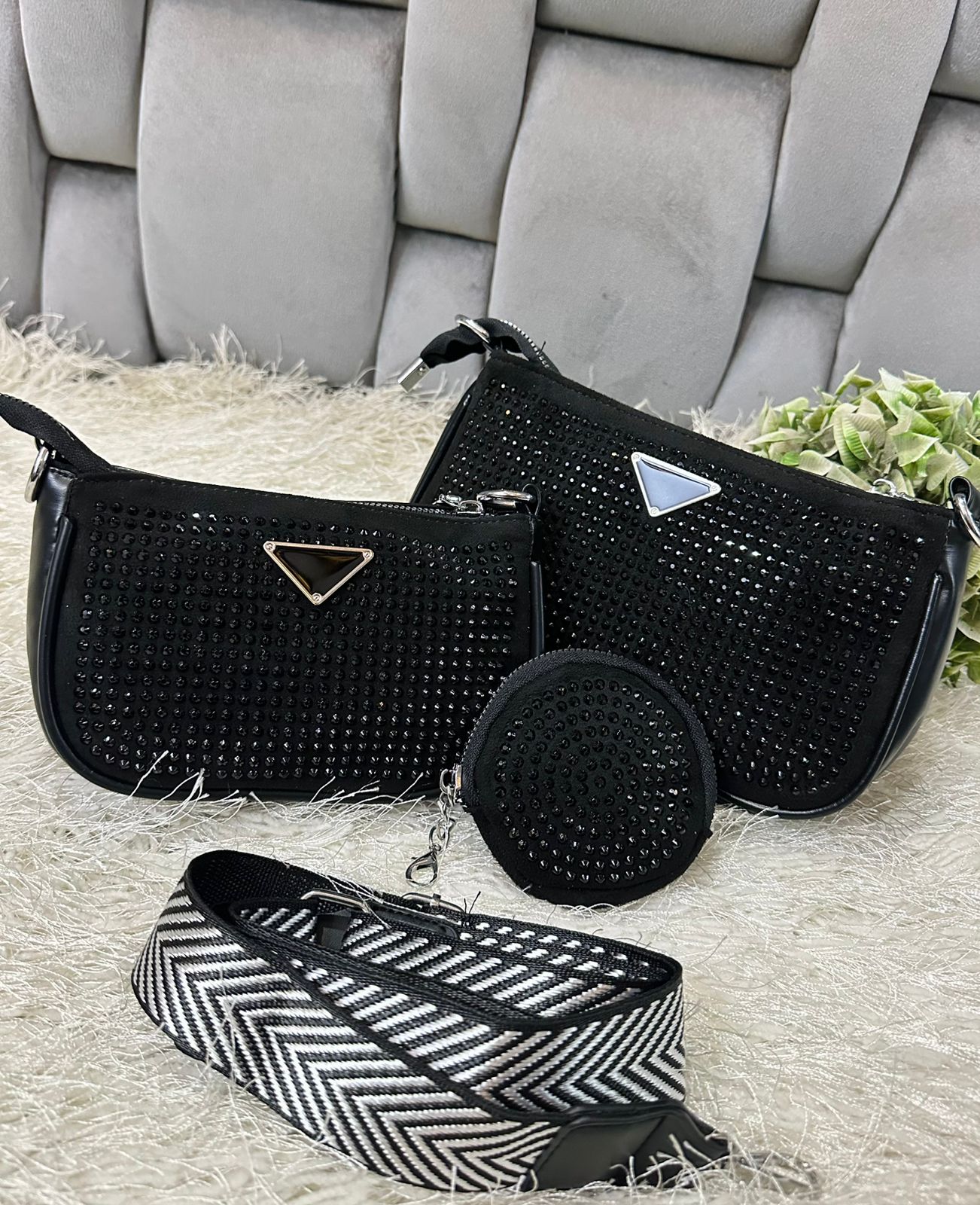 Luxury Crystal Shoulder Bag