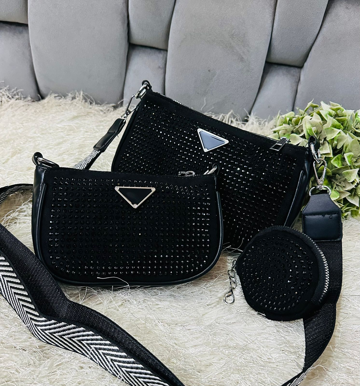 Luxury Crystal Shoulder Bag