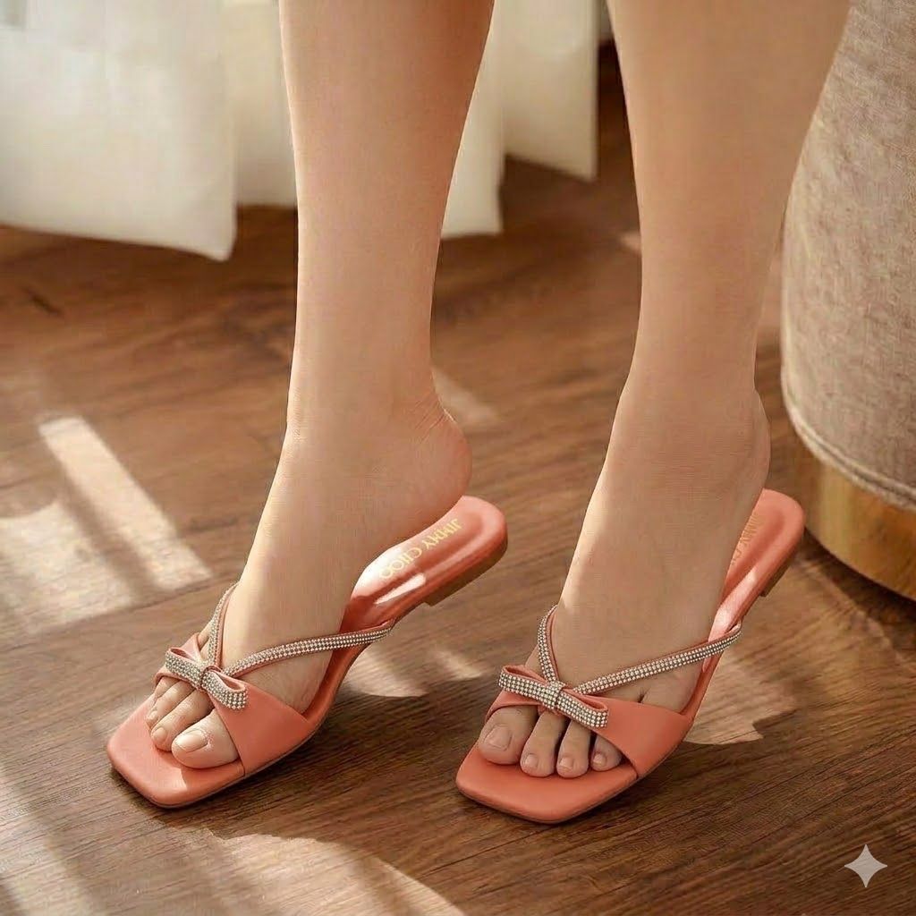 Elegant  Rhinestone Flats