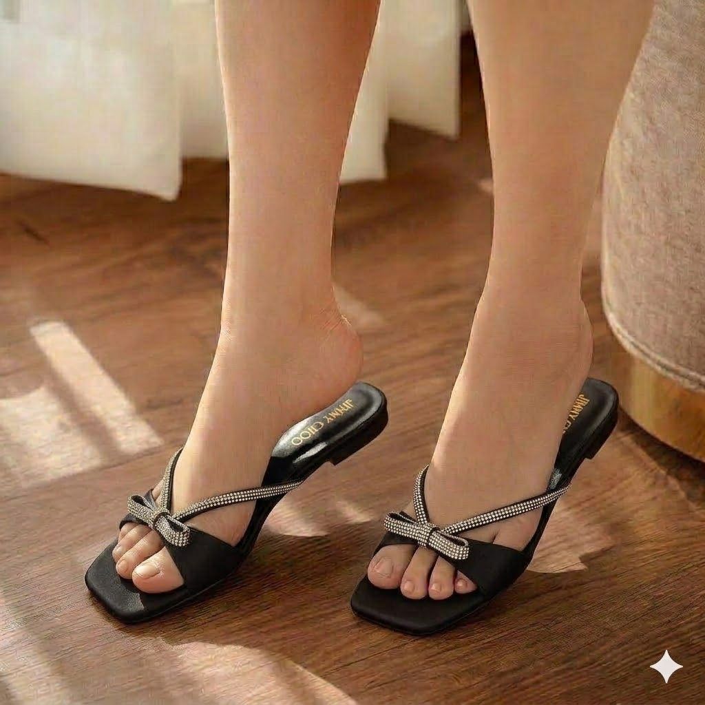 Elegant  Rhinestone Flats