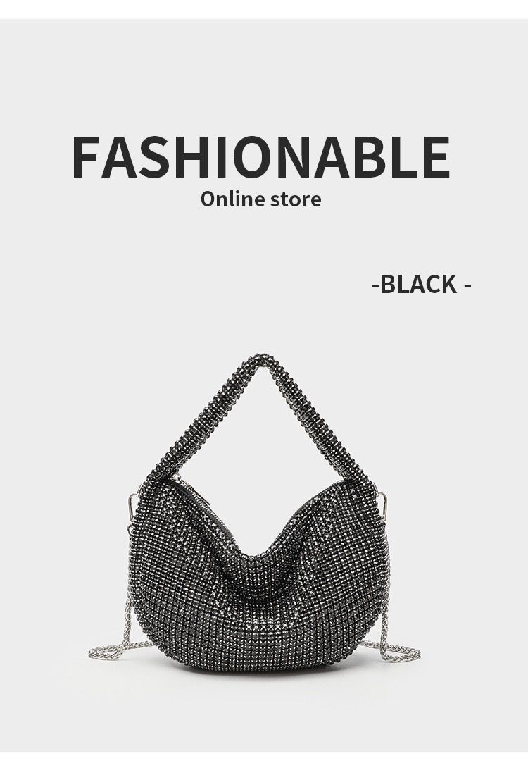 Midnight Crystal Bag
