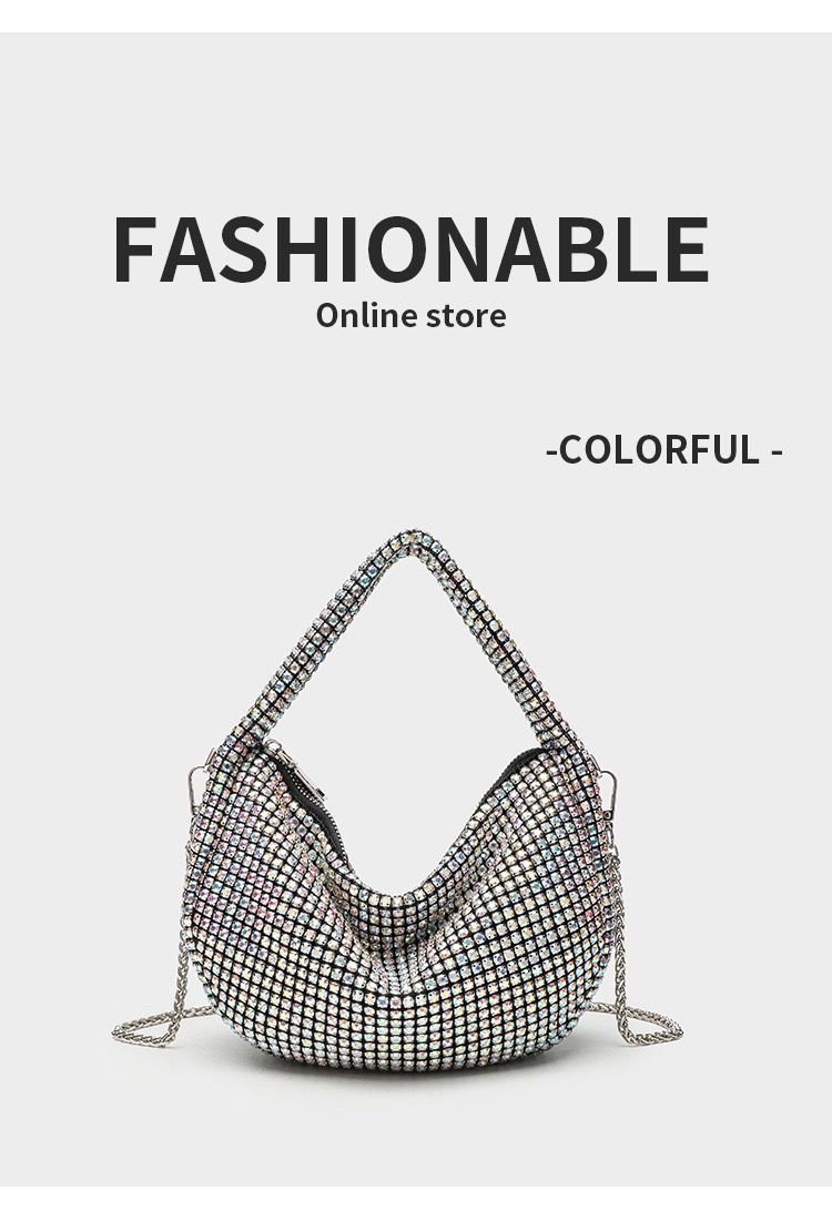 Midnight Crystal Bag