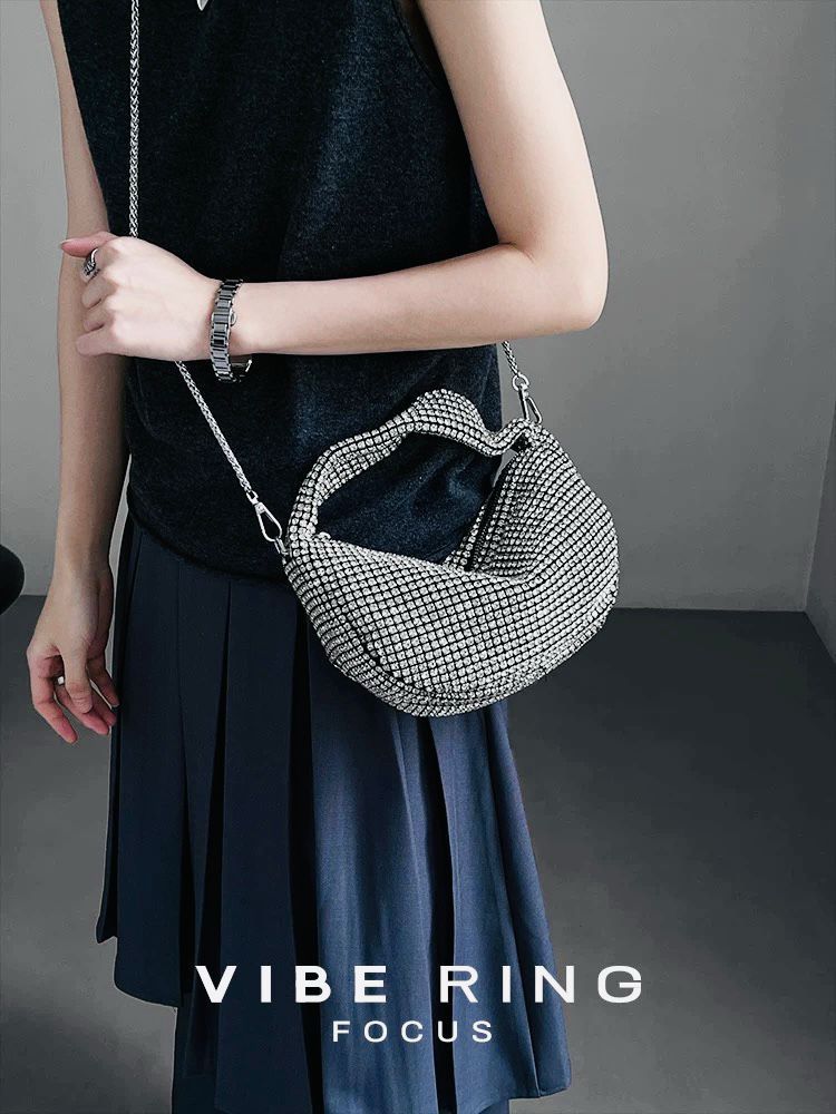 Midnight Crystal Bag