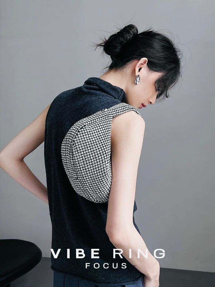 Midnight Crystal Bag