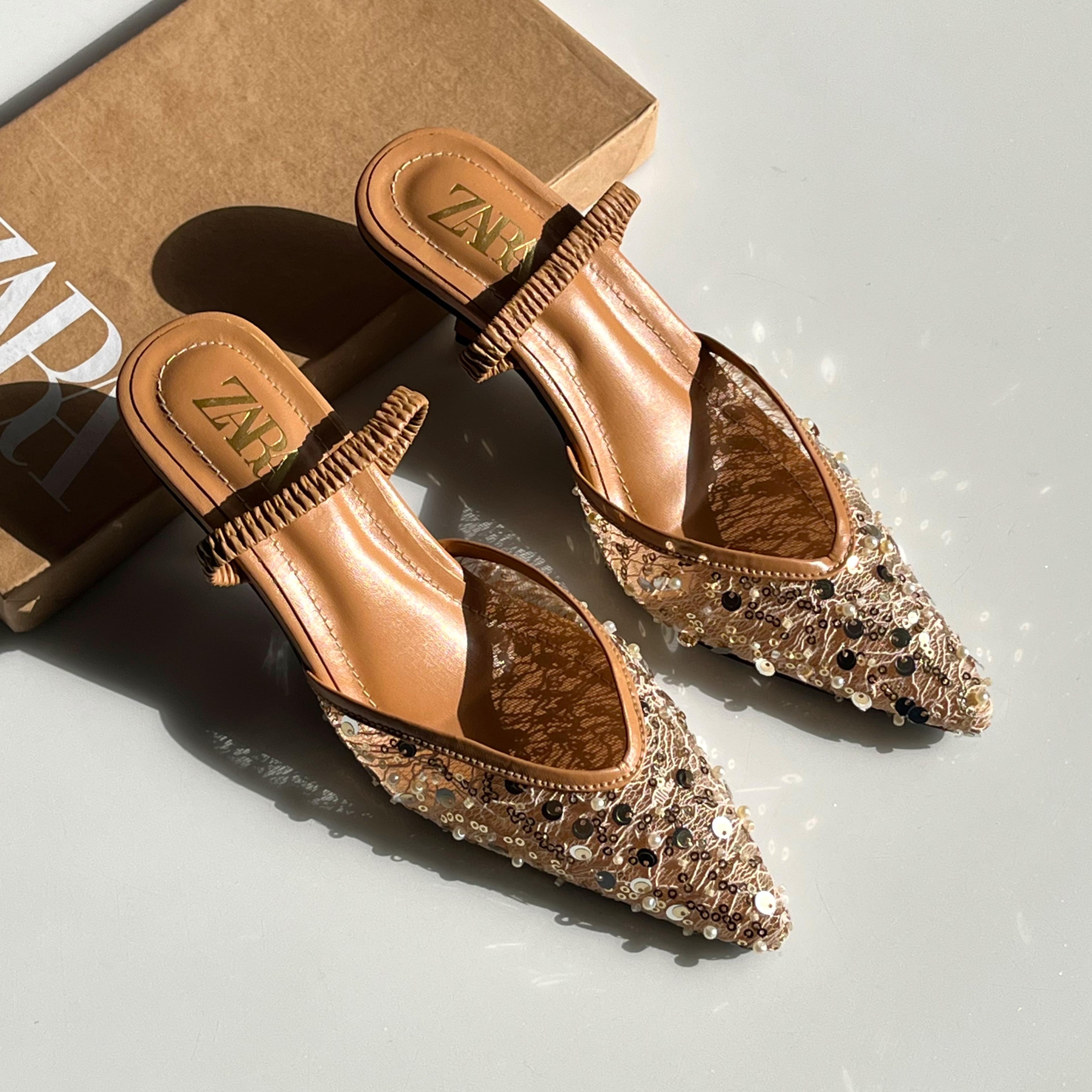 Glam Embellished Flats