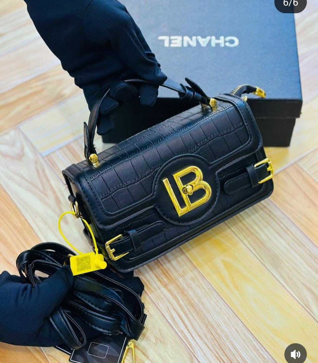 Elegant Luxury Handbag with Gold