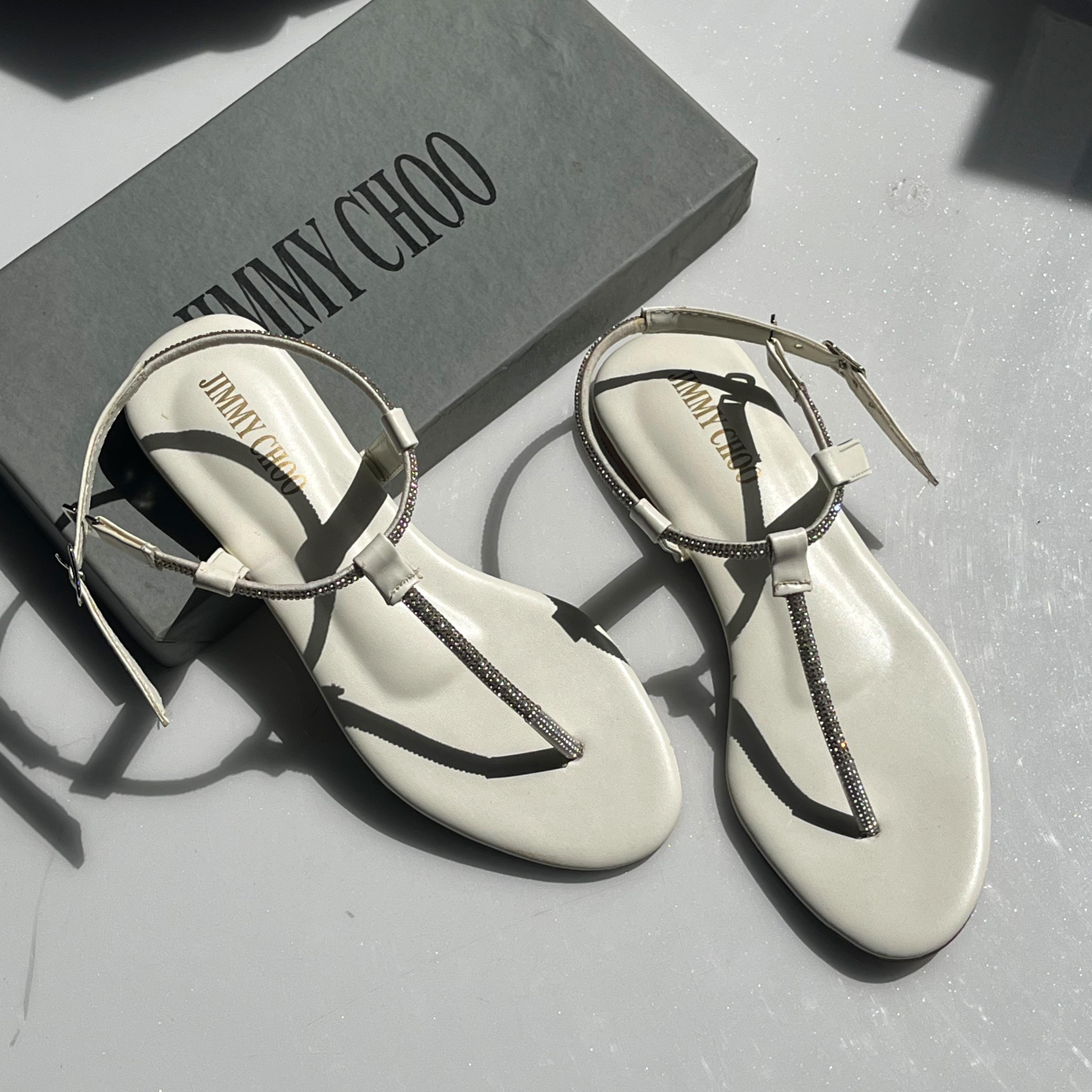 Elegant Rhinestone Sandals