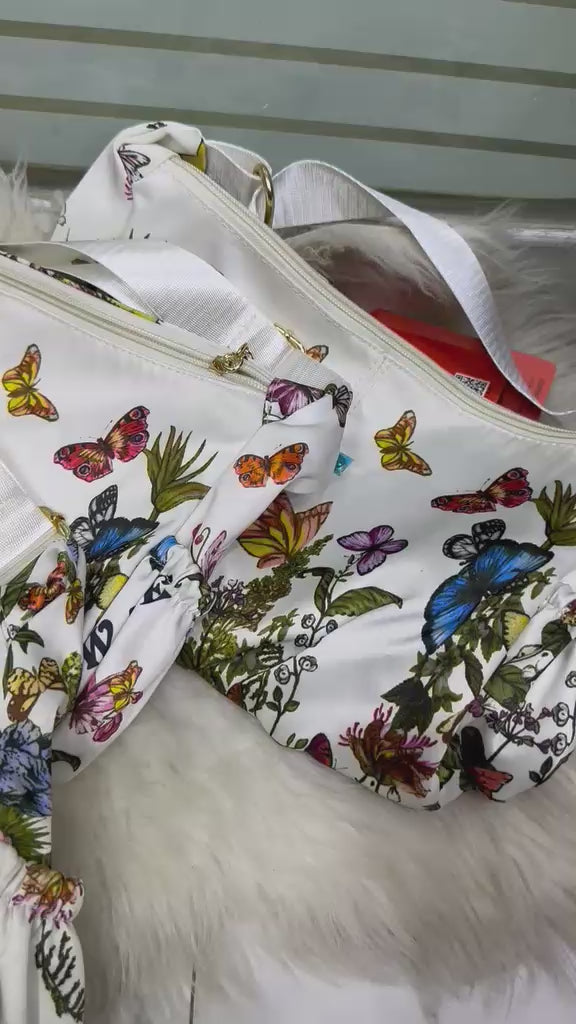 Trendy Butterfly Print Bag