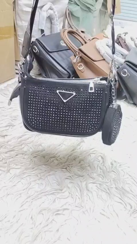 Luxury Crystal Shoulder Bag