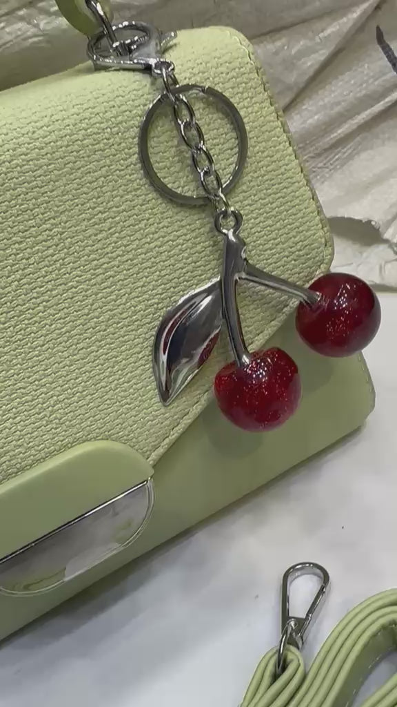 Elegant Pastel Green Handbag
