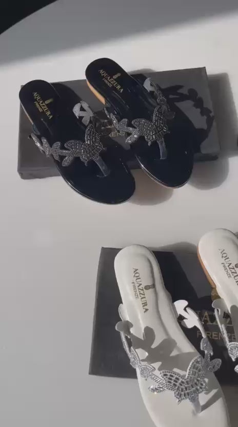 Elegant Rhinestone Sandals